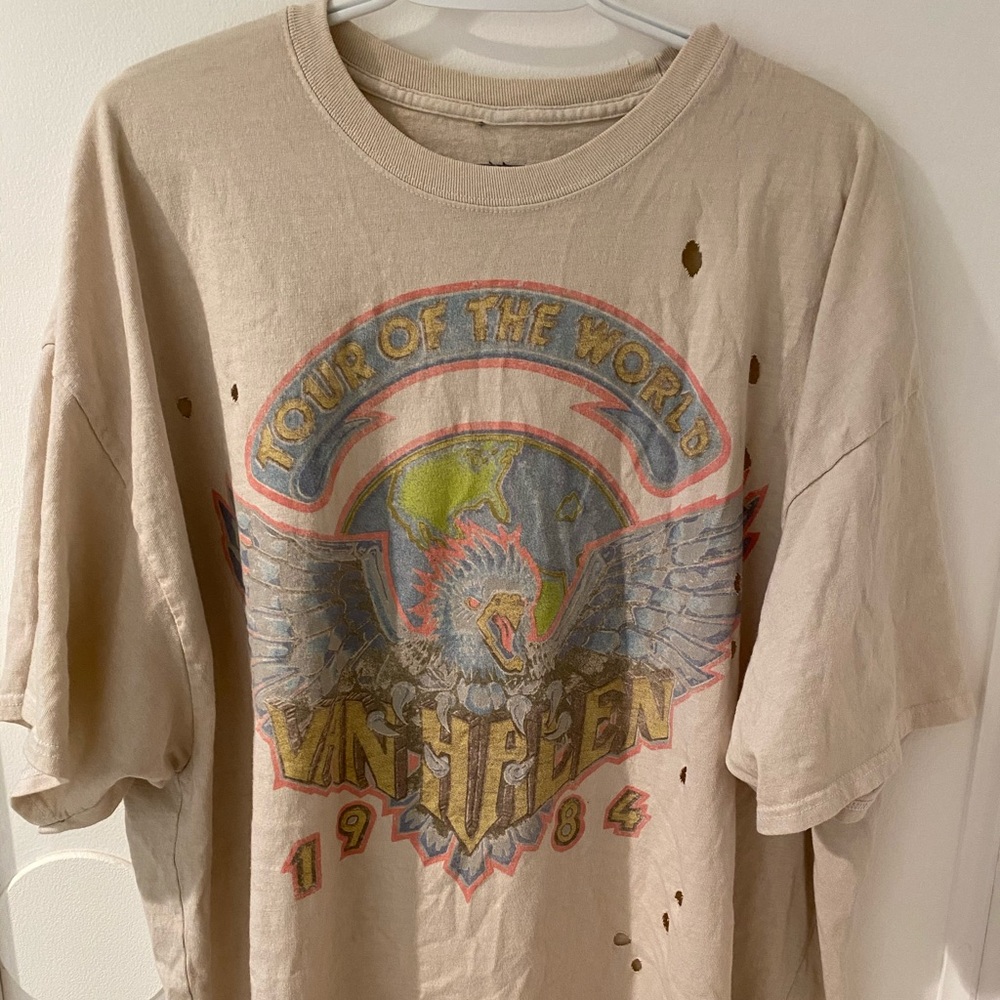 Urban outfitters band t shirt dress